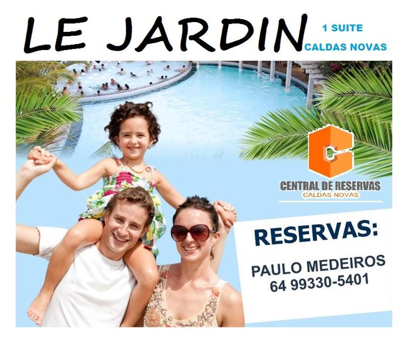 Le Jardin Hotel Com Promocao Em Outros Parques Caldas Novas Ngoại thất bức ảnh